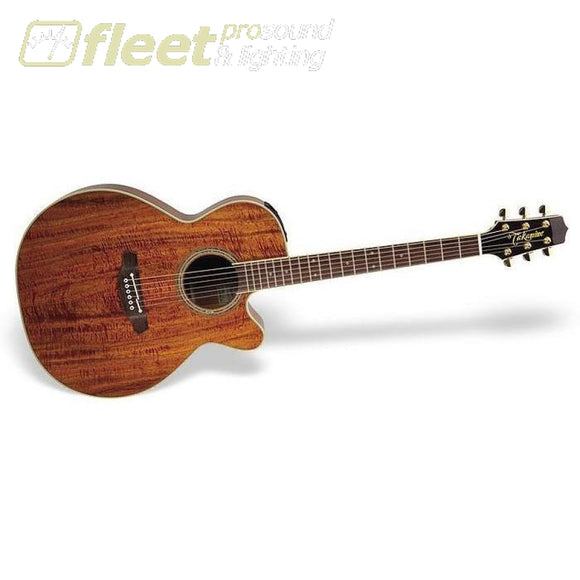 Takamine Ef508Kc 6 String Acoustic/ Electric Koa Guitar With Case 6 String Acoustic With Electronics