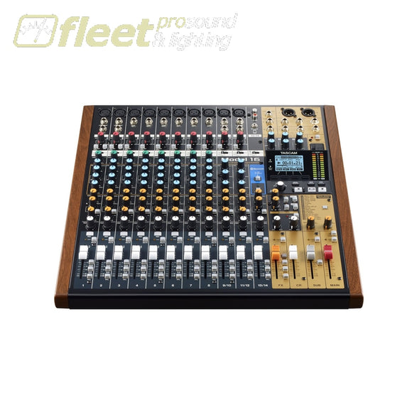 Tascam MODEL16 all-in-one Analog Mixer Multi-Track Digital Recorder & Audio Interface MIXERS UNDER 24 CHANNEL
