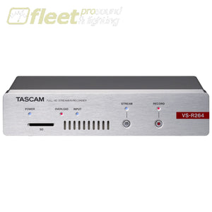 Tascam VS-R264 AV Over IP Encoder and Decoder Appliance for Full HD Live Streaming VIDEO RECORDER