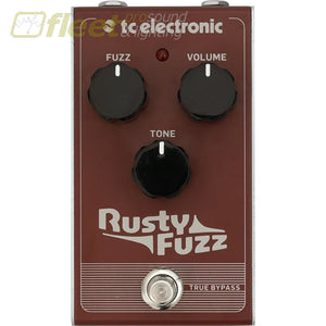 Tc Electronic Rustyfuzz Effects Pedal Guitar Distortion Pedals