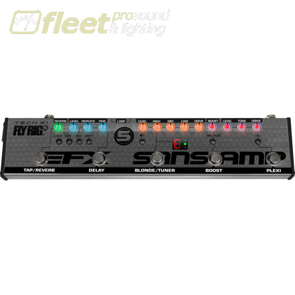Tech 21 FL5-V2 SansAmp Multi Effects Pedal GUITAR MULTI FX