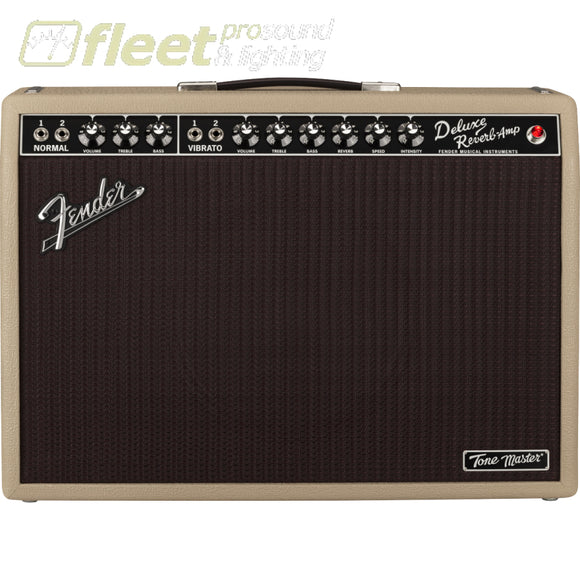Fender Tone Master Deluxe Reverb-Amp Blonde (2274100982) GUITAR COMBO AMPS