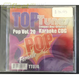 Top Tunes TT074 Pop Volume 20. Copact Karaoke CDG KARAOKE DISCS