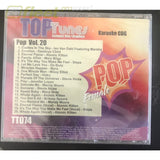 Top Tunes TT074 Pop Volume 20. Copact Karaoke CDG KARAOKE DISCS