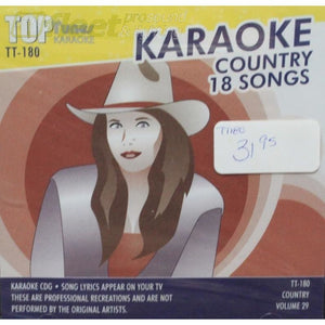 Top Tunes Tt180 Country Volume 29 Karaoke Discs