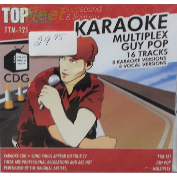Top Tunes Ttm121 Guy Pop Karaoke Discs