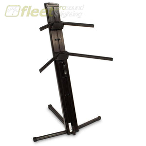 Ultimate Apex Ax-48 Pro Black Two-Tier Column Keyboard Stand Keyboard Stands