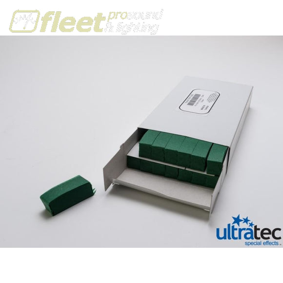Ultratec Pro Fetti PAP-2025 -1 Pd/0.5 KG Box Stacked Flame Proof Dark Green CONFETTI