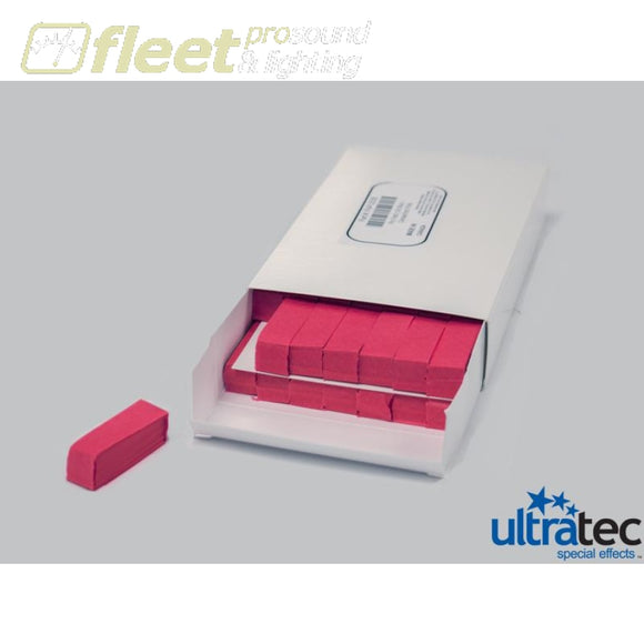 Ultratec Pro Fetti Pap-2035 -1 Pd/0.5 Kg Box Stacked Flame Proof Dark Pink Confetti