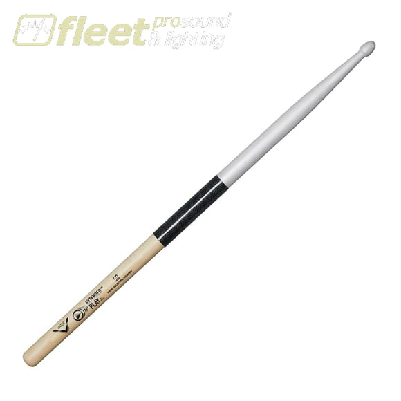 Vater VEP5BW Extended Play Series 5B Hickory Wood Tip Drumsticks STICKS