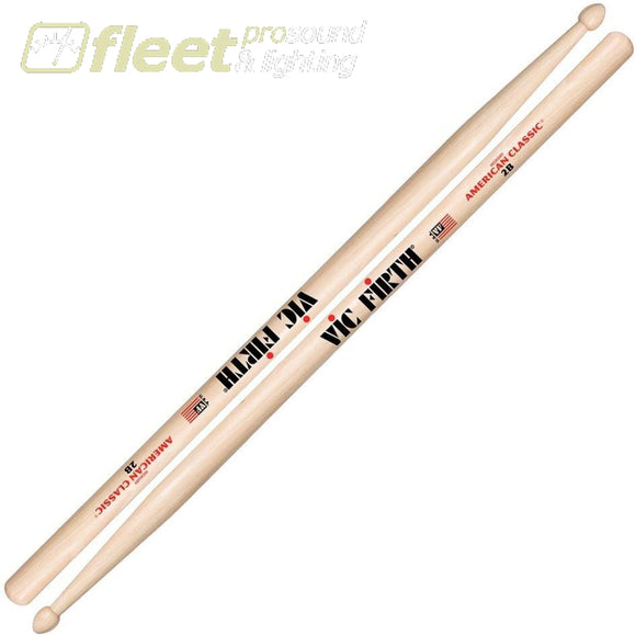 Vic Firth Vf2B American Classic 2B Drumsticks Sticks