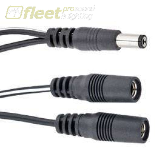 Voodoo Labs Ppav Pedal Power Cable - 2.1Mm To Dual 2.1Mm Female - Output Splitter - 4 Instrument Cables