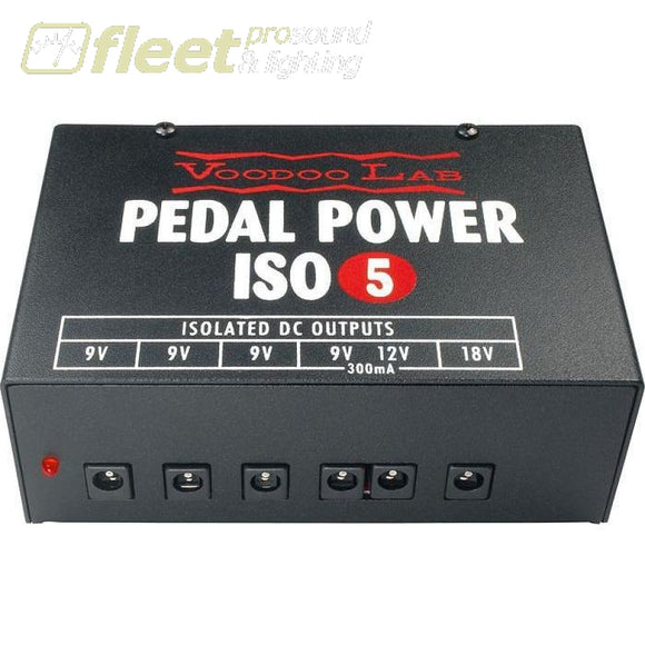 Voodoo Labs Universal Power Supply Pedal Power Iso-5 - Pi Power Supplies