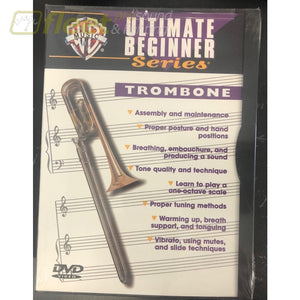 Warner Brother Music Ulitmate Beginner Series Trombone - AL903371 INSTRUCTIONAL DVDS