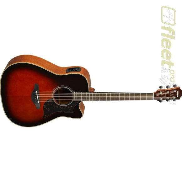 Yamaha A1M TBS Electric Acoustic Guitar Tobacco Brown Sunburst 6 STRING ACOUSTIC WITH ELECTRONICS