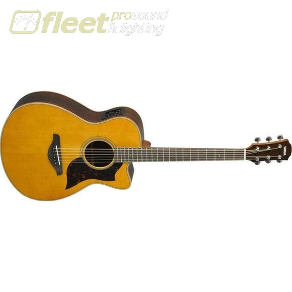 Yamaha AC1R Spruce/Rosewood Concert Cutaway - Tobacco Brown Sunburst 6 STRING ACOUSTIC WITH ELECTRONICS