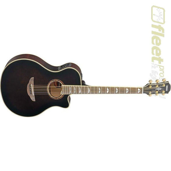 Yamaha APX1000 MBL Acoustic-Electric Solid-Spruce Top Guitar - Mocha Black Finish 6 STRING ACOUSTIC WITH ELECTRONICS