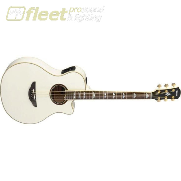 Yamaha APX1000 PW Acoustic-Electric Solid-Spruce Top Guitar - Pearl White Finish 6 STRING ACOUSTIC WITH ELECTRONICS