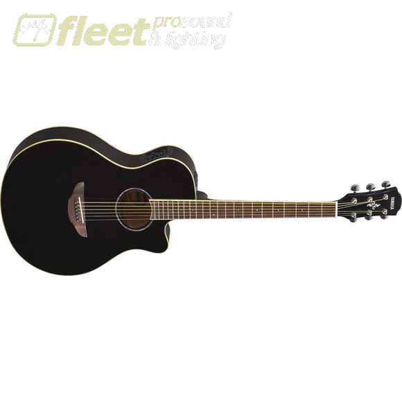Yamaha Apx600Bl Thinline Acoustic Electric Guitar - Black 6 String Acoustic With Electronics