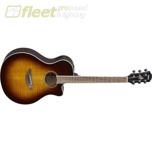 Yamaha APX600FM TBS Acoustic-Electric Flame Maple Top Guitar - Tobacco Brown Sunburst Finish 6 STRING ACOUSTIC WITH ELECTRONICS
