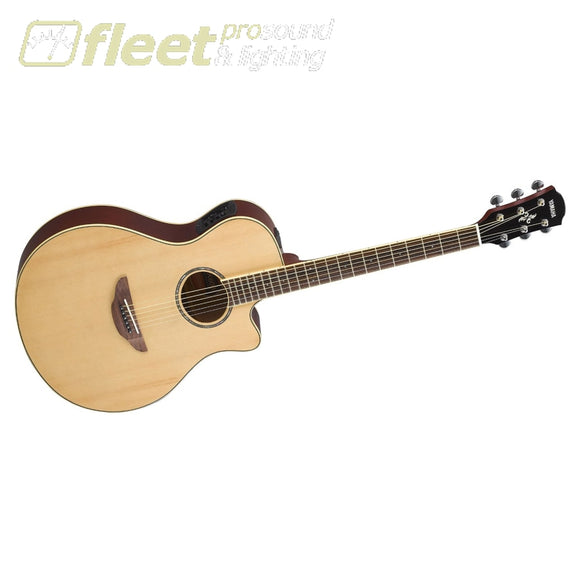 Yamaha Apx600Nt Thinline Acoustic Electric Guitar - Natural 6 String Acoustic With Electronics