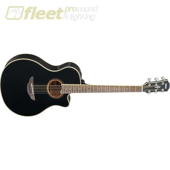 Yamaha APX700II BL Acoustic-Electric Solid-Spruce Top Guitar - Black Finish 6 STRING ACOUSTIC WITH ELECTRONICS