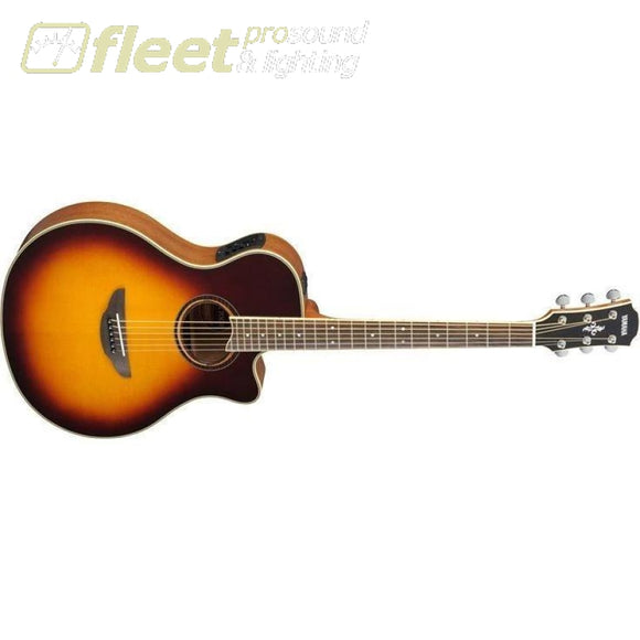 Yamaha APX700II BS Acoustic-Electric Solid-Spruce Top Guitar - Brown Sunburst Finish 6 STRING ACOUSTIC WITH ELECTRONICS
