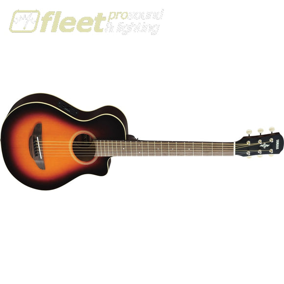 Yamaha APXT2 OVS 3/4 Scale Acoustic Guitar - Old Violin Sunburst Finish 6 STRING ACOUSTIC WITH ELECTRONICS