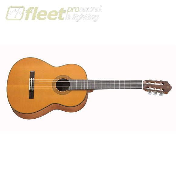 Yamaha CG122MC Classical Solid American Cedar Top Nato Back & Side Guitar - Natural Matte 6 STRING ACOUSTIC WITH ELECTRONICS
