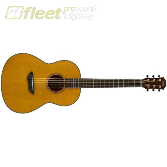 Yamaha CSF1M VN Solid Top Acoustic-Electric Folk Guitar - Vintage Natural w/ Gig Bag 6 STRING ACOUSTIC WITH ELECTRONICS