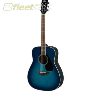 Yamaha FG820 SB Solid Spruce Top Acoustic Folk Guitar - Sunset Blue Finish 6 STRING ACOUSTIC WITHOUT ELECTRONICS