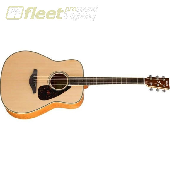 Yamaha FG840 Solid Spruce Top Acoustic Folk Guitar - Natural Finish 6 STRING ACOUSTIC WITHOUT ELECTRONICS
