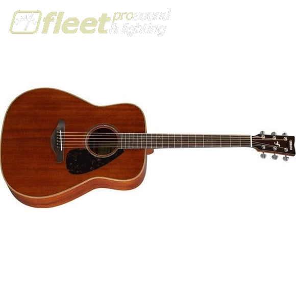 Yamaha FG850 Solid Mahogany Top Acoustic Folk Guitar - Natural Finish 6 STRING ACOUSTIC WITHOUT ELECTRONICS