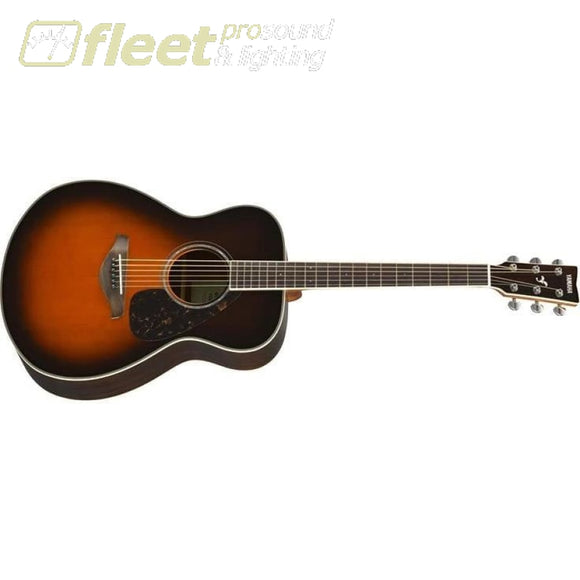 Yamaha FS830 TBS Solid Spruce Top Acoustic Small Body Guitar -Tobacco Brown Sunburst Finish 6 STRING ACOUSTIC WITHOUT ELECTRONICS
