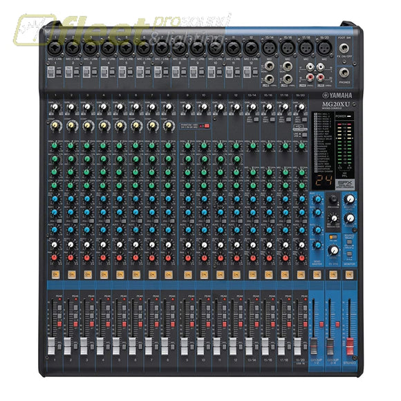 Yamaha MG20XU 20 Channel MG Series Bus Mixer MIXERS UNDER 24 CHANNEL