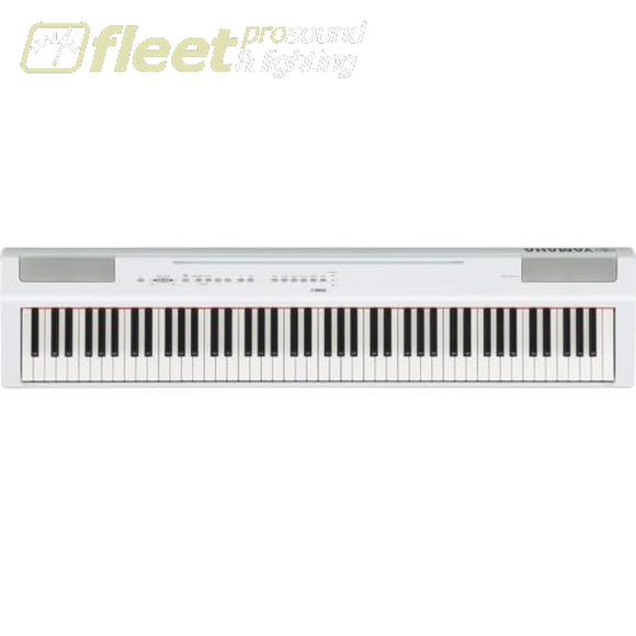 Yamaha P125 Wh Compact 88-Key Digital Piano - White Digital Pianos
