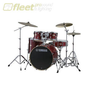 Yamaha Stage Custom SBX2F56CR Birch 5-Piece Drum Kit w/Hardware - Cranberry Red ACOUSTIC DRUM KITS
