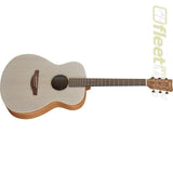 YAMAHA STORIA I CONCERT BODY FOLK GUITAR OFF WHITE COLOUR 6 STRING ACOUSTIC WITH ELECTRONICS