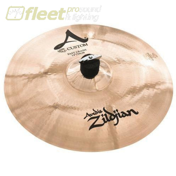 Zildjian A20536 A Custom 14 Inch Fast Crash Crash Cymbals