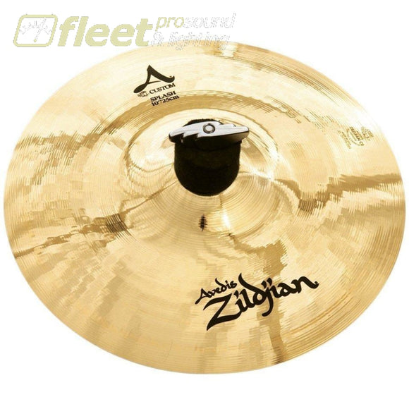 Zildjian A20542 A Custom 10 Inch Splash Splash Cymbals
