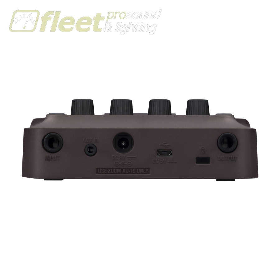 Zoom A1 Four Acoustic Multi-Effects Processor - 80+ Effects For Guitar, Bass & Wind Instruments