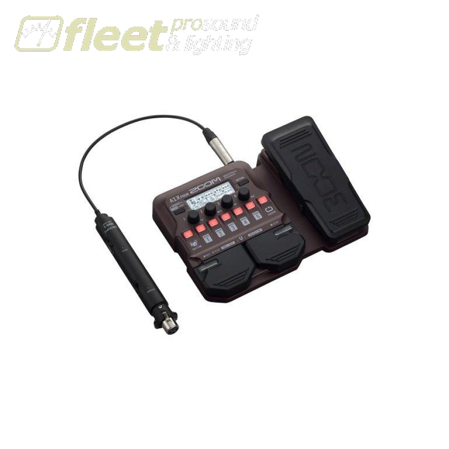 ZOOM A1-FOUR Acoustic Instrument Multi-Effect Processor – Fleet Pro Sound