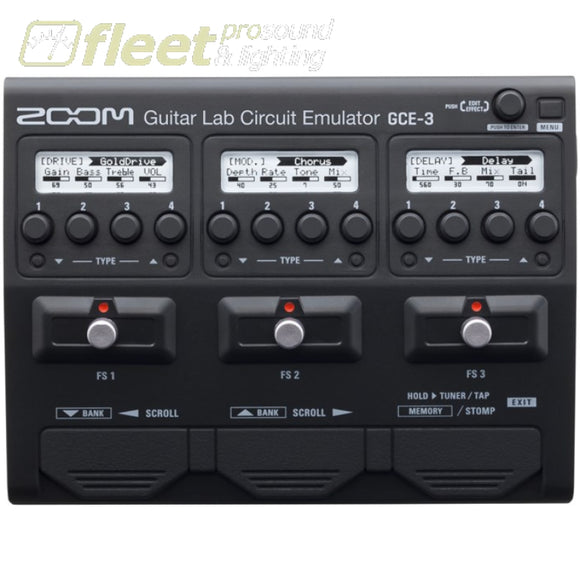 Zoom GCE-3 Guitar Lab Circuit Emulator GUITAR INTERFACE