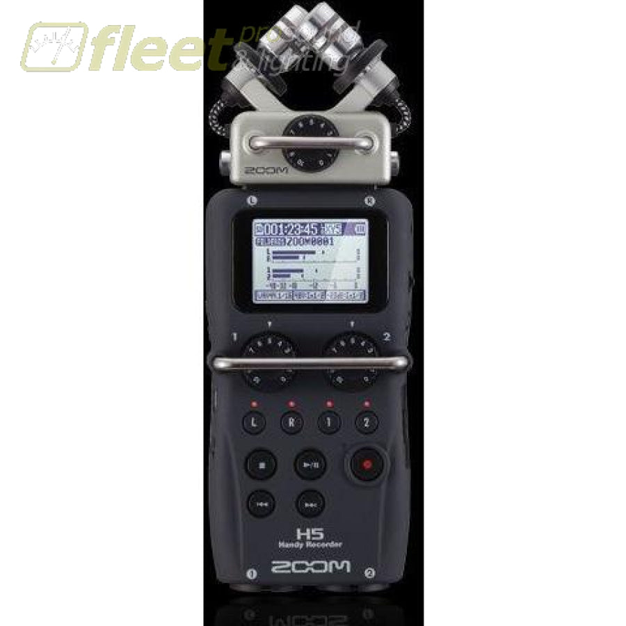 Zoom H5 Handy Recorder with Interchangeable Input Capsules – Fleet